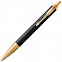 Ручка шариковая Parker IM Premium Black/Gold GT с логотипом в Самаре заказать по выгодной цене в кибермаркете AvroraStore