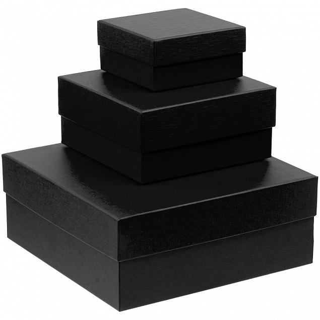 Коробка Emmet, большая, черная с логотипом в Самаре заказать по выгодной цене в кибермаркете AvroraStore