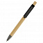 Ручка &quot;Авалон&quot; с корпусом из бамбука, черный с логотипом в Самаре заказать по выгодной цене в кибермаркете AvroraStore