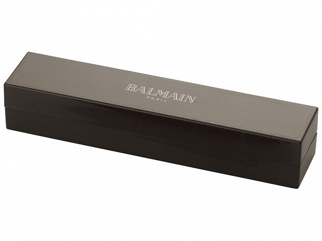Ручка шариковая Margaux от Balmain, черный с логотипом в Самаре заказать по выгодной цене в кибермаркете AvroraStore