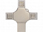 USB-флешка 3.0 на 32 Гб 4-в-1 Ultra с логотипом в Самаре заказать по выгодной цене в кибермаркете AvroraStore