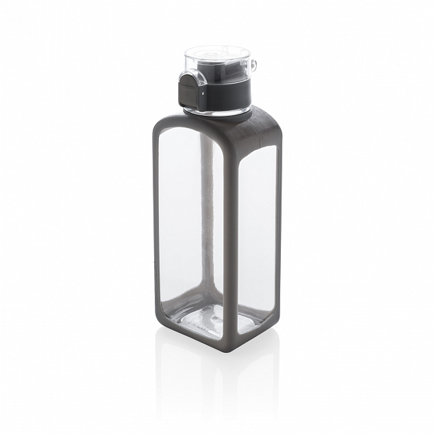 Квадратная вакуумная бутылка для воды, белый с логотипом в Самаре заказать по выгодной цене в кибермаркете AvroraStore