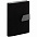 Ежедневник Strap, недатированный, черно-бирюзовый с логотипом в Самаре заказать по выгодной цене в кибермаркете AvroraStore