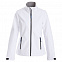 Куртка софтшелл женская TRIAL LADY, белая с логотипом в Самаре заказать по выгодной цене в кибермаркете AvroraStore