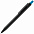 Ручка шариковая Chromatic, черная с серебристым с логотипом в Самаре заказать по выгодной цене в кибермаркете AvroraStore