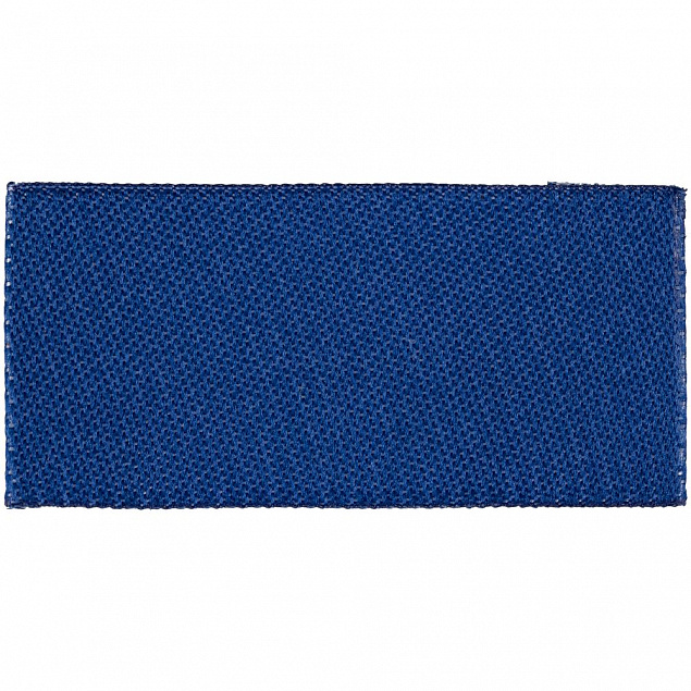 Лейбл тканевый Epsilon, XXS, синий с логотипом в Самаре заказать по выгодной цене в кибермаркете AvroraStore