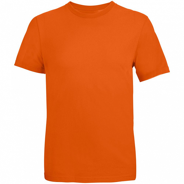Футболка унисекс Tuner, оранжевая с логотипом в Самаре заказать по выгодной цене в кибермаркете AvroraStore