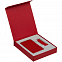 Коробка Latern для аккумулятора 5000 мАч и флешки, красная с логотипом в Самаре заказать по выгодной цене в кибермаркете AvroraStore