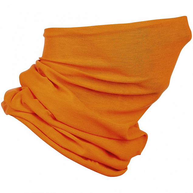 Многофункциональная бандана Bolt, оранжевая с логотипом в Самаре заказать по выгодной цене в кибермаркете AvroraStore