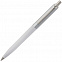Ручка шариковая Popular, белая с логотипом в Самаре заказать по выгодной цене в кибермаркете AvroraStore