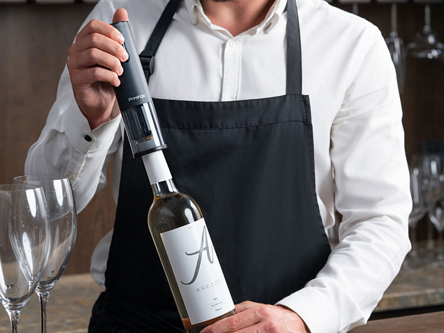 Автоматический винный штопор «Bolsena» с логотипом в Самаре заказать по выгодной цене в кибермаркете AvroraStore