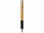 Ручка бамбуковая шариковая Gifu, черный с логотипом в Самаре заказать по выгодной цене в кибермаркете AvroraStore