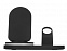 Складная зарядная станция с беспроводной зарядкой «Flashport», 15 Вт с логотипом в Самаре заказать по выгодной цене в кибермаркете AvroraStore