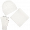 Перчатки сенсорные Urban Flow, молочно-белые с логотипом в Самаре заказать по выгодной цене в кибермаркете AvroraStore