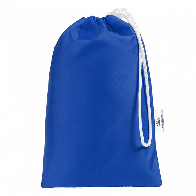 Дождевик «Иссиня-трезв», ярко-синий с логотипом в Самаре заказать по выгодной цене в кибермаркете AvroraStore