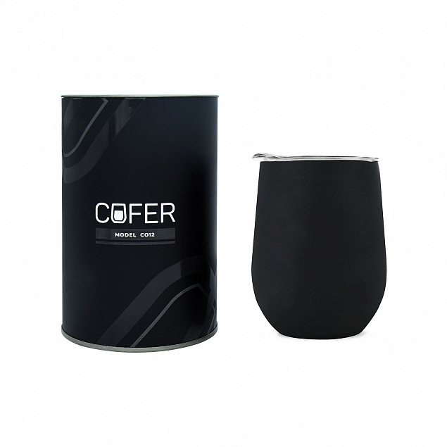 Набор Cofer Tube софт-тач CO12s black, черный  с логотипом в Самаре заказать по выгодной цене в кибермаркете AvroraStore