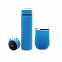 Набор Hot Box C (софт-тач) B, голубой с логотипом в Самаре заказать по выгодной цене в кибермаркете AvroraStore