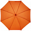 Зонт-трость Undercolor с цветными спицами, оранжевый с логотипом в Самаре заказать по выгодной цене в кибермаркете AvroraStore