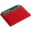 Чехол для карточек Dorset, красный с логотипом в Самаре заказать по выгодной цене в кибермаркете AvroraStore