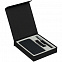 Коробка Rapture для аккумулятора 10000 мАч, флешки и ручки, черная с логотипом в Самаре заказать по выгодной цене в кибермаркете AvroraStore