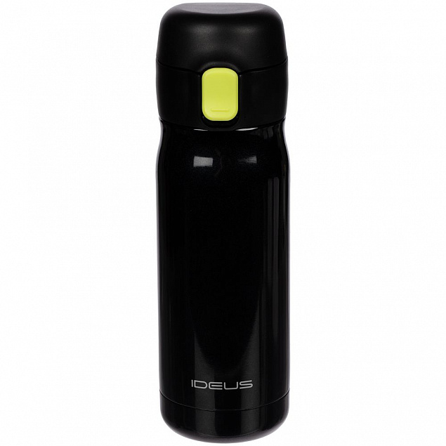 Термобутылка One Touch, черная с логотипом в Самаре заказать по выгодной цене в кибермаркете AvroraStore