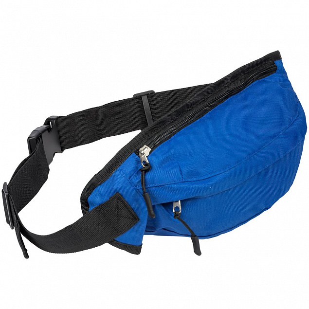 Поясная сумка Urban Out, синяя с логотипом в Самаре заказать по выгодной цене в кибермаркете AvroraStore