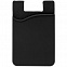 Чехол для карты на телефон Shelley, черный с логотипом в Самаре заказать по выгодной цене в кибермаркете AvroraStore