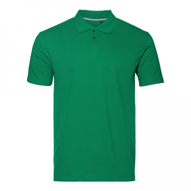 Рубашка поло StanPoloBlank Зелёный с логотипом в Самаре заказать по выгодной цене в кибермаркете AvroraStore