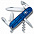 Офицерский нож Spartan 91, прозрачный синий с логотипом в Самаре заказать по выгодной цене в кибермаркете AvroraStore