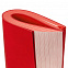 Ежедневник Flat, недатированный, красный с логотипом в Самаре заказать по выгодной цене в кибермаркете AvroraStore