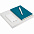 Набор Flex Shall Recharge, бирюзовый с логотипом в Самаре заказать по выгодной цене в кибермаркете AvroraStore