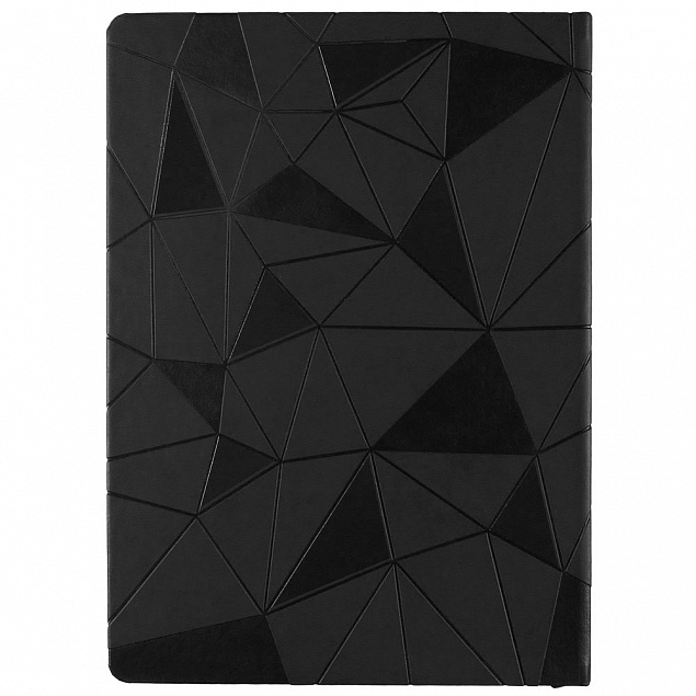 Ежедневник Gems, недатированный, черный с логотипом в Самаре заказать по выгодной цене в кибермаркете AvroraStore