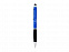 Ручка-стилус шариковая Ziggy черные чернила, синий/черный с логотипом в Самаре заказать по выгодной цене в кибермаркете AvroraStore