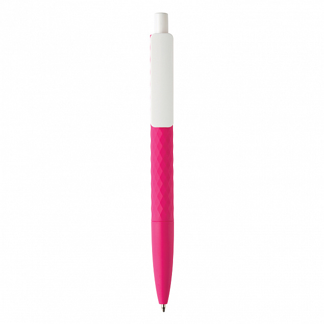 Ручка X3 Smooth Touch, розовый с логотипом в Самаре заказать по выгодной цене в кибермаркете AvroraStore