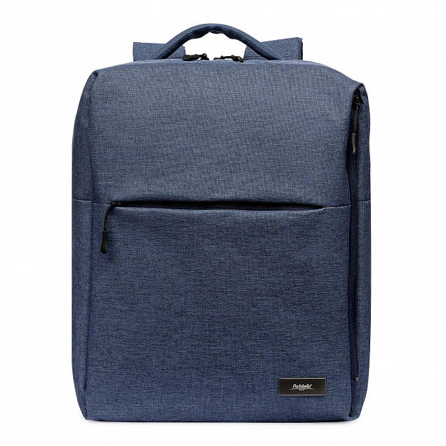 Рюкзак для ноутбука Conveza, синий/серый с логотипом в Самаре заказать по выгодной цене в кибермаркете AvroraStore