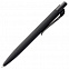 Ручка шариковая Prodir QS03 PRP Tyre Soft Touch, черная с логотипом в Самаре заказать по выгодной цене в кибермаркете AvroraStore