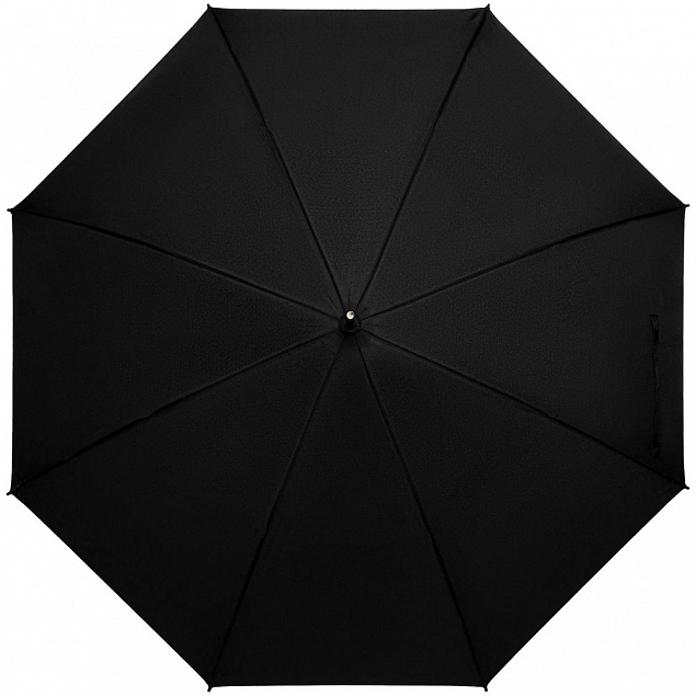 Зонт-трость Represent, черный с логотипом в Самаре заказать по выгодной цене в кибермаркете AvroraStore