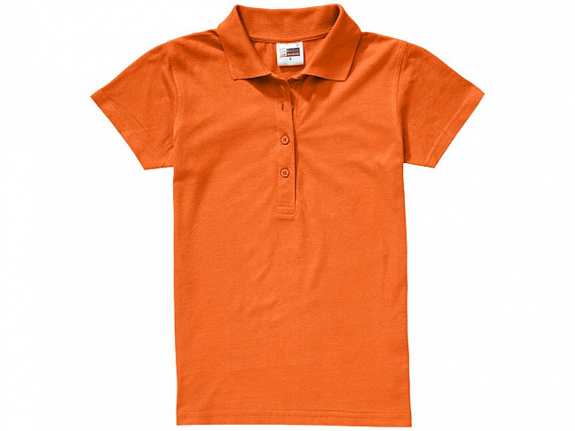 Рубашка поло "First" женская с логотипом в Самаре заказать по выгодной цене в кибермаркете AvroraStore