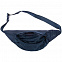 Поясная сумка Triangel, синяя с логотипом в Самаре заказать по выгодной цене в кибермаркете AvroraStore