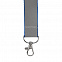 Лента светоотражающая Interlevel, синяя с серым с логотипом в Самаре заказать по выгодной цене в кибермаркете AvroraStore