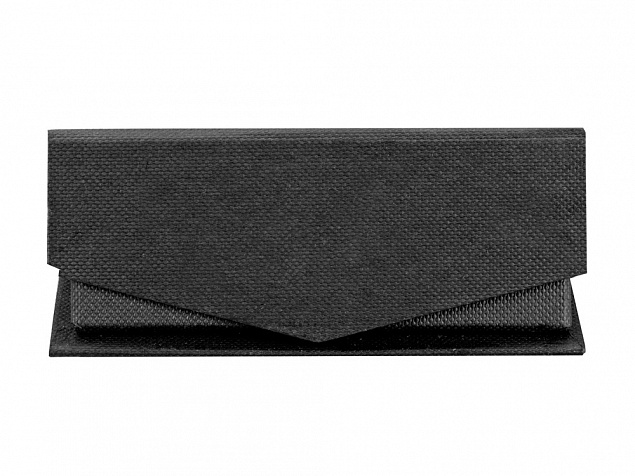 Подарочная коробка для флеш-карт треугольная, черный с логотипом в Самаре заказать по выгодной цене в кибермаркете AvroraStore