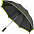 Зонт-трость Highlight, черный с фиолетовым с логотипом в Самаре заказать по выгодной цене в кибермаркете AvroraStore