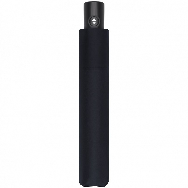 Зонт складной Zero Magic Large, черный с логотипом в Самаре заказать по выгодной цене в кибермаркете AvroraStore