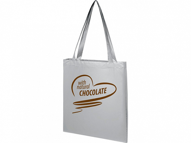 Эко-сумка Salvador блестящая с логотипом в Самаре заказать по выгодной цене в кибермаркете AvroraStore