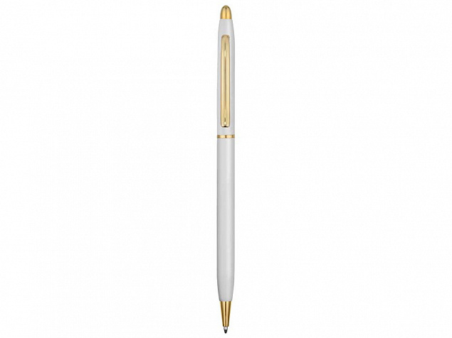 Ручка шариковая Женева белый перламутр с логотипом в Самаре заказать по выгодной цене в кибермаркете AvroraStore