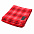 Плед акриловый Glasgo, красный с логотипом в Самаре заказать по выгодной цене в кибермаркете AvroraStore