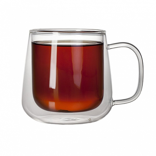 Чашка с двойными стенками Glass First с логотипом в Самаре заказать по выгодной цене в кибермаркете AvroraStore