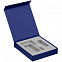 Коробка Latern для аккумулятора 5000 мАч и флешки, синяя с логотипом в Самаре заказать по выгодной цене в кибермаркете AvroraStore