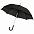 Зонт-трость Alu AC, черный с логотипом в Самаре заказать по выгодной цене в кибермаркете AvroraStore