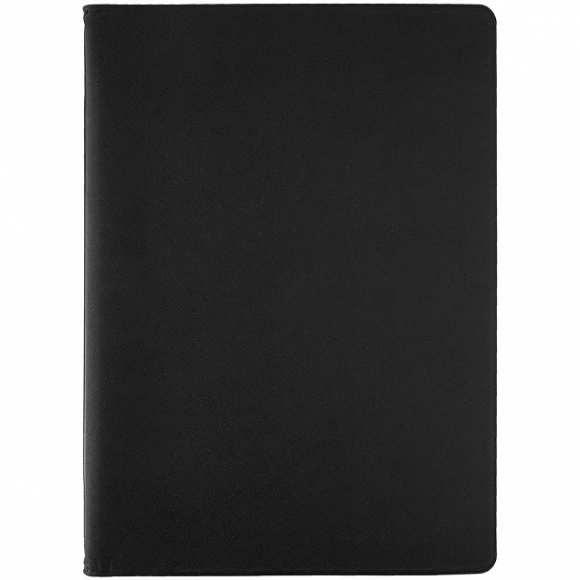 Папка для хранения документов Devon Maxi, черная с логотипом в Самаре заказать по выгодной цене в кибермаркете AvroraStore